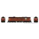 EMD SD7 High Nose - Standard DC -- Bessemer & Lake Erie 454 (Early, orange, black), HO, Rapido Trains Inc 50203