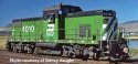 Alco C415 - Standard DC -- Burlington Northern 4011 (Cascade Green, black, white), HO, Bowser Manufacturing Co. 60546