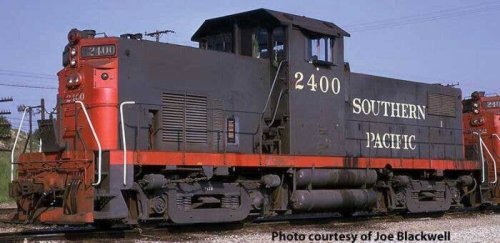 Alco C415 - Standard DC -- Southern Pacific 2402 (gray, red), HO, Bowser Manufacturing Co. 60530