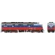 EMD FL9 - Standard DC -- Metro North 2020 (red, blue, silver), HO, Rapido Trains Inc 14071