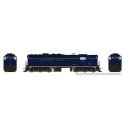 EMD SD9 High Nose - Standard DC -- Baltimore & Ohio 768 (blue, yellow, Roman Lettering), HO, Rapido Trains Inc 50215