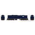 EMD SD9 High Nose - Standard DC -- Baltimore & Ohio 771 (blue, yellow, Roman Lettering), HO, Rapido Trains Inc 50217