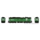 EMD SD9 High Nose - Standard DC -- Burlington Northern 6229 (Cascade Green, black, white), HO, Rapido Trains Inc 50227
