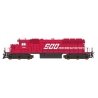 EMD SD40-2 w/DCC -- Soo Line (1990s red, white, Parallelogram Logo), HO, Intermountain Railway Company 49373