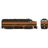 Alco FA1 - Standard DC -- Great Northern 440D (Pullman Green, Omaha Orange, yellow), HO, Rapido Trains Inc 37018