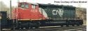 GMD SD40-2W - Standard DC -- Canadian National 5338 (black, red, white, CNNA Map Noodle Logo), HO, Bowser Manufacturing Co. 2538