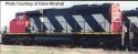 GMD SD40-2W - Standard DC -- Canadian National 5355 (Sergeant Stripes, black, white, red, No Dynamics), HO, Bowser Manufacturing