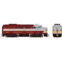 Alco FA1 - Standard DC -- Canadian Pacific 4010 (maroon, gray, Block Lettering), HO, Rapido Trains Inc 37006