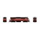 Montreal Locomotive Works MLW M420 - Standard DC -- Providence & Worcester 2005 (Simplified, brown, red), HO, Rapido Trains Inc 