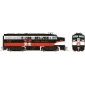 Alco FA1 - Standard DC -- New Haven 0412 (McGinnis Scheme, black, vermillion, white), HO, Rapido Trains Inc 37030