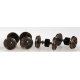 Replacement Geared Nickel Silver Wheelsets for Walthers/Roco Diesels - H0 - Walthers 53-25516