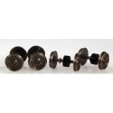 Replacement Geared Nickel Silver Wheelsets for Walthers/Roco Diesels - H0 - Northwest Short Line 25516