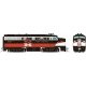 Alco FA1 - Standard DC -- New Haven 0409 (McGinnis Scheme, black, vermillion, white), HO, Rapido Trains Inc 37029