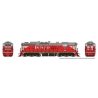 EMD SD9 High Nose - Standard DC -- Chicago, Burlington & Quincy 831 (Chinese Red, gray, white), HO, Rapido Trains Inc 50222