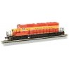 EMD SD40-2 - DCC -- Florida East Coast 714 (Heritage, red, yellow, black), HO, Bachmann Industries 60918