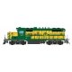 Paducah GP10 w/DCC -- Carlton Trail CTRW (yellow, green), HO, Intermountain Railway Company 49820