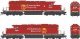 GMD SD40-3 Rebuild - Standard DC - Executive Line -- Canadian Pacific 5109 (red, Block Lettering, 2 Rooftop Beacons), HO, Bowser