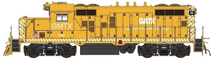Paducah GP10 - Standard DC -- GATX Locomotive Group GMTX (yellow, white), HO, Intermountain Railway Company 49874