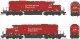 GMD SD40-3 Rebuild - Standard DC - Executive Line -- Canadian Pacific 5103 (red, Block Lettering, 2 Rooftop Beacons), HO, Bowser