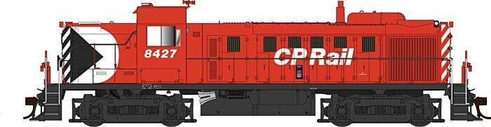 Alco RS3 - Standard DC -- Canadian Pacific 8430 (Action Red, white, black, Multimark Logo), HO, Bowser Manufacturing Co. 25274