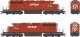 GMD SD40-2 - Standard DC - Executive Line -- Canadian Pacific 5671 (Action Red, white, black, No Multimark, 8′ Stripes), HO, B