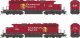 GMD SD40-2 `B` Unit - Standard DC - Executive Line -- Canadian Pacific 5769 (Action Red, white, black, No Multimark, 8` Stripes)