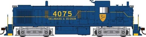 Alco RS3 - Standard DC -- Delaware & Hudson 4075 (solid blue, yellow), HO, Bowser Manufacturing Co. 25279