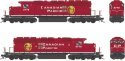 GMD SD40-2 - Standard DC - Executive Line -- Canadian Pacific 5778 (red, white, Golden BEaver Logo, Block Lettering), HO, Bowser