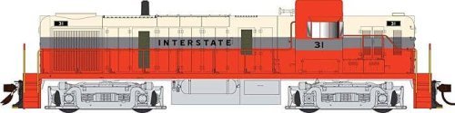 Alco RS3 - Standard DC -- Interstate 32 (orange, cream, gray), HO, Bowser Manufacturing Co. 25282