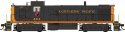 Alco RS3 - Standard DC -- Northern Pacific 861 (black, yellow, Monad Logo on Cab), HO, Bowser Manufacturing Co. 25293
