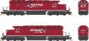 GMD SD40-2 - Standard DC - Executive Line -- Canadian Pacific 5958 (red, white, black, Dual Flag Logo), HO, Bowser Manufacturing