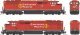 GMD SD40-2F - Standard DC - Executive Line -- Canadian Pacific 9010 (2022 red, white, black, yellow Beaver Logo), HO, Bowser Man
