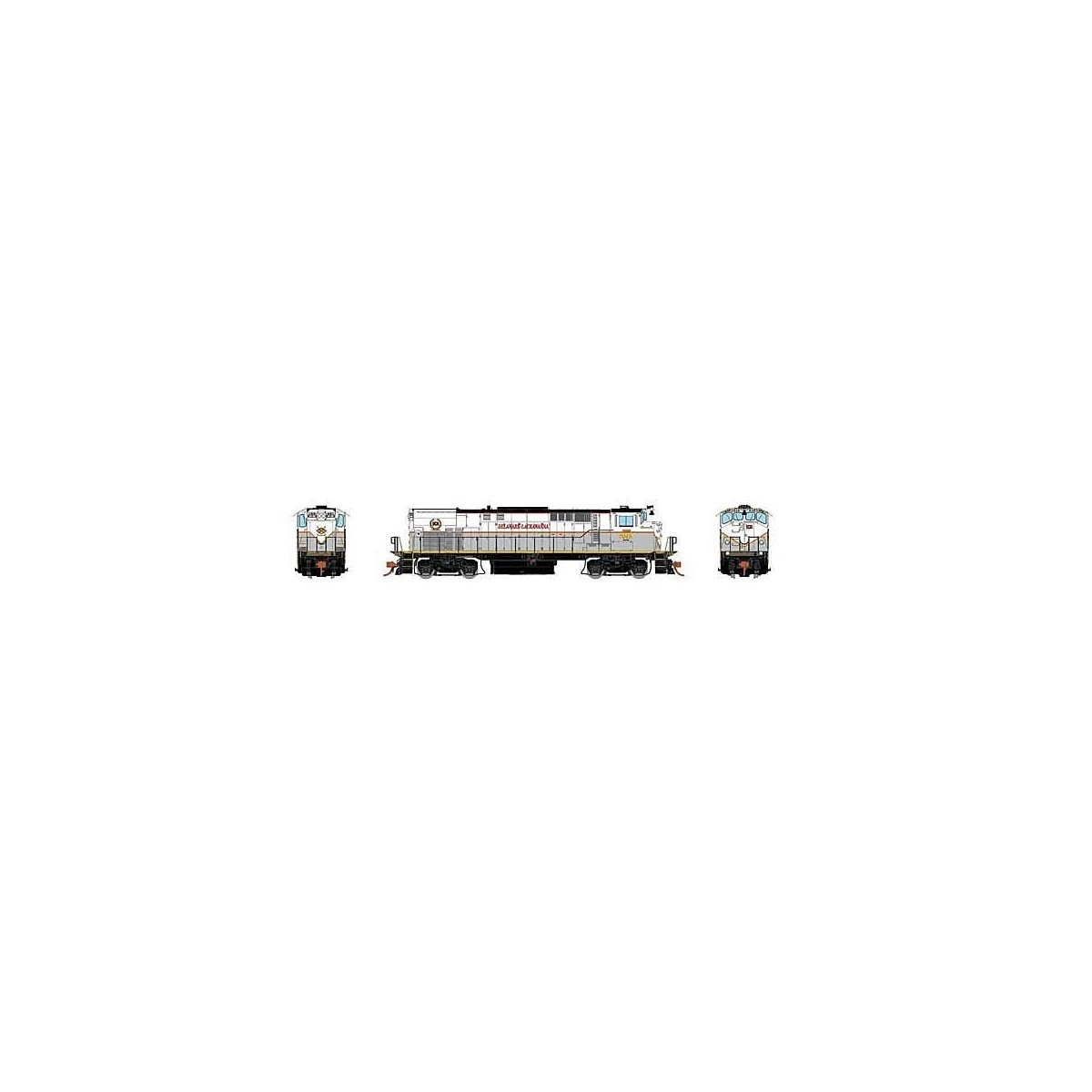 Montreal Locomotive Works MLW M420 - Standard DC -- Delaware-Lackawanna: 2045 (white, gray, black), HO, Rapido Trains Inc 33037