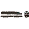 Alco FA1 - Standard DC -- Lehigh & New England 701 (black, white, red), HO, Rapido Trains Inc 37021