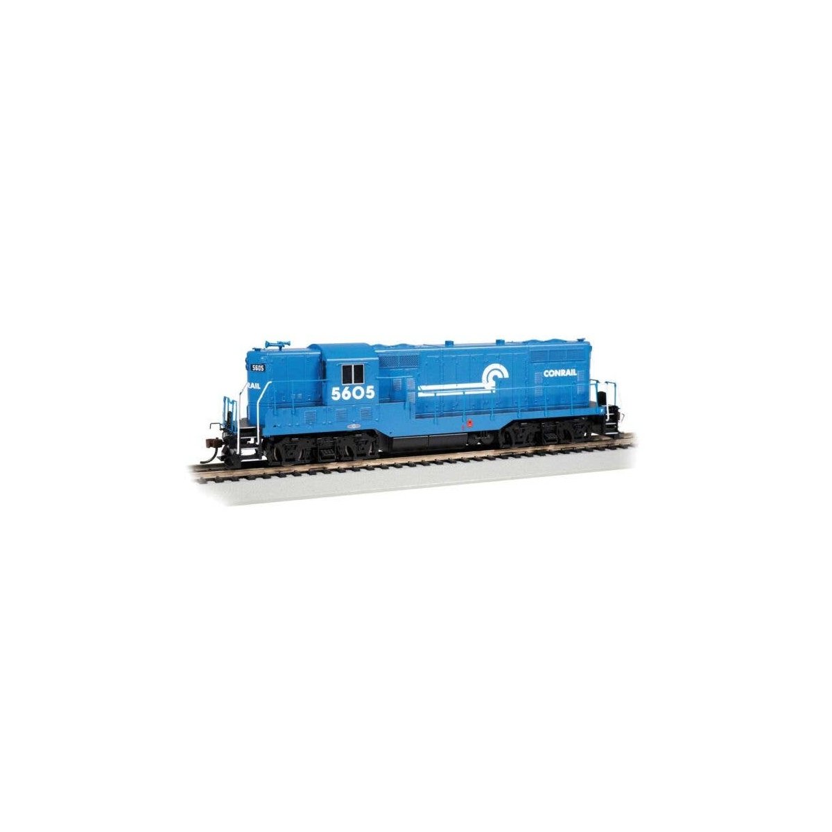 EMD GP7 - Standard DC -- Conrail 5605 (blue, white), HO, Bachmann Industries 69103