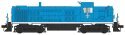 Alco RS3 Phase I - Standard DC -- Boston & Maine 1547 (blue, white), HO, Bowser Manufacturing Co. 25520