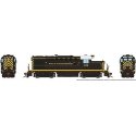 MLW-CP RS-18u - Standard DC -- Bath and Hammondsport 416 (black, yellow), HO, Rapido Trains Inc 32080