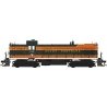 Alco RS3 Phase I - Standard DC -- Great Northern 220 (Omaha Orange, Pullman Green, yellow), HO, Bowser Manufacturing Co. 25531
