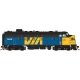 GMD FP7 - Standard DC -- Via Rail Canada 1416 (blue, yellow, black), HO, Rapido Trains Inc 222036