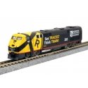 GE P42 Genesis - DCC -- Amtrak 203 (Operation Lifesaver 50th Anniversary, black, yellow), N, Kato USA Inc 1766039DCC