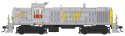 Alco RS3 Phase I - Standard DC -- Louisville & Nashville 250 (gray, yellow, red), HO, Bowser Manufacturing Co. 25540
