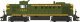 Alco RS3 - Standard DC -- Canadian National 3023 (green, yellow, black), HO, Bowser Manufacturing Co. 25257