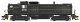 Alco RS3 Phase I - Standard DC -- Penn Central 5351 (black, white, Small Logo), HO, Bowser Manufacturing Co. 25558