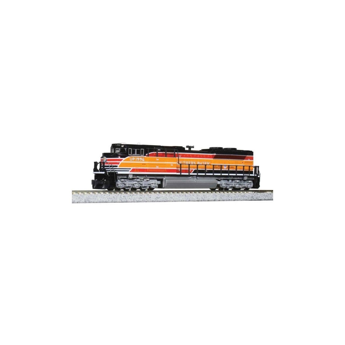 EMD SD70ACe - DCC -- Union Pacific 1996 (Southern Pacific Heritage black, orange, red), N, Kato USA Inc 1768406DCC