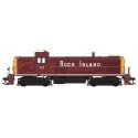 Alco RS3 Phase I - Standard DC -- Rock Island 470 (maroon, yellow, white), HO, Bowser Manufacturing Co. 25569