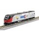 GE P42 Genesis - DCC -- Amtrak 161 (Phase I, silver, red, white, blue, 50th Anniversary & Arrow Log, N, Kato USA Inc 1766036DCC