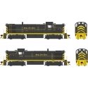 Alco RS3 Phase 3 - Standard DC -- Nickel Plate Road 553 (Simplified, black, yellow), HO, Bowser Manufacturing Co. 25216