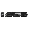 EMD SD70M with Standard Flat Radiators - DCC -- Norfolk Southern 2583 (black, white), N, Kato USA Inc 1767605DCC