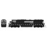 EMD SD70M with Standard Flat Radiators - DCC -- Norfolk Southern 2583 (black, white), N, Kato USA Inc 1767605DCC