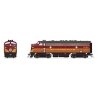 EMD F7A - Standard DC - Stealth -- Boston & Maine 4268 (maroon, Harvest Gold), HO, Broadway Limited Imports 8303